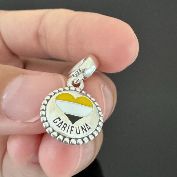 Pandora  GARIFUNA Flag Exclusive Charm - Picture 1 of 7